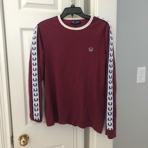 Fred Perry, Long sleeve red shirt